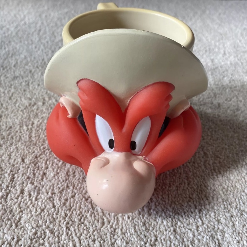 1995 Yosemite Sam Looney Tunes Cup Vintage